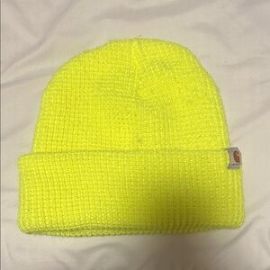 Carhartt  Neon Yellow Knit Hat